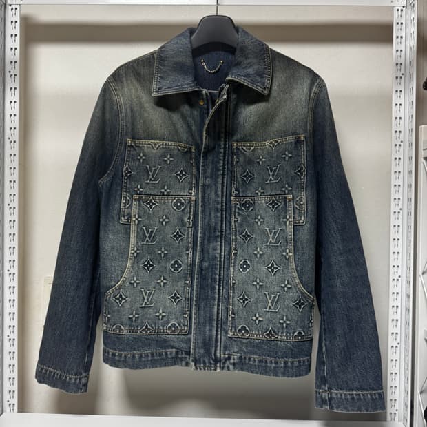루이비통 워크웨어 카펜터 데님 자켓