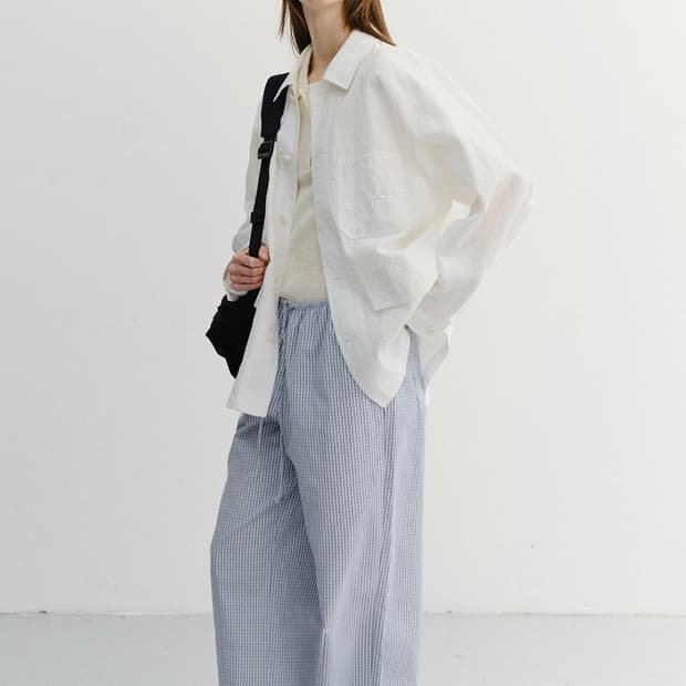 ⭐️풀박⭐️ 던스트 린넨 자켓