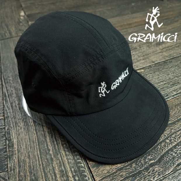[그라미치] 로고 자수 캠프캡 블랙 M19777