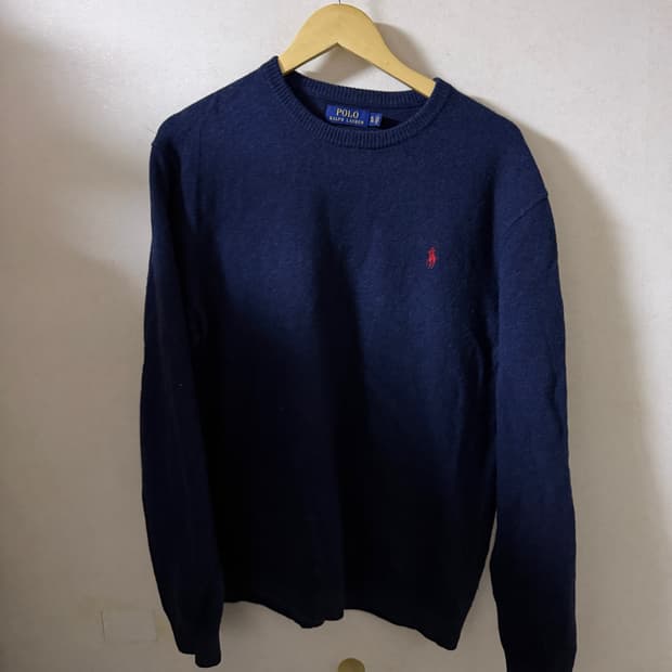 폴로 랄프로렌 울 니트 네이비 XL (남성 105정도)