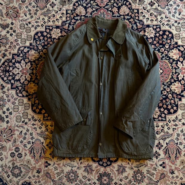 80s 벨스타프 왁스코팅 자켓 100