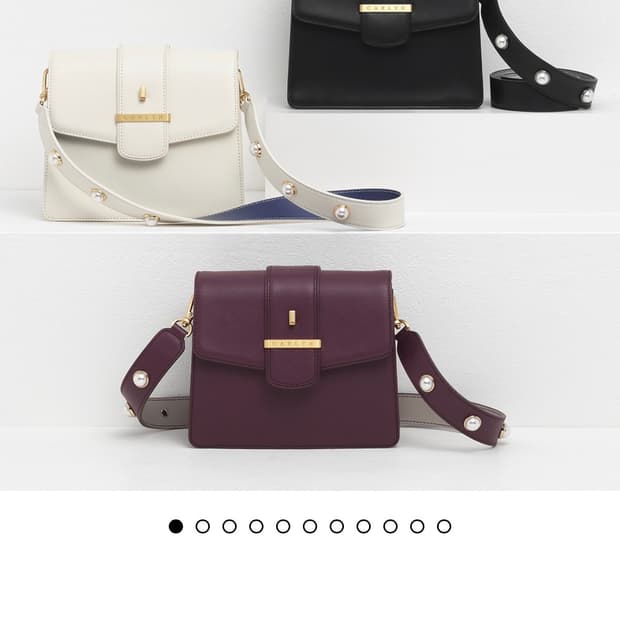 칼린)뉴헤스터 숄더백 세트 아이보리 색상