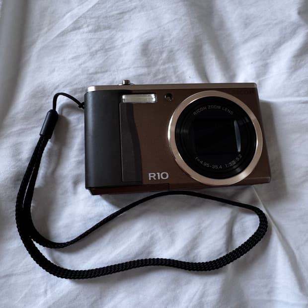 풀박스)Ricoh 리코 빈티지 디지털 카메라 R10