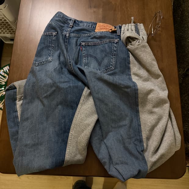 os) bless 블레스 오버조깅진 회청 