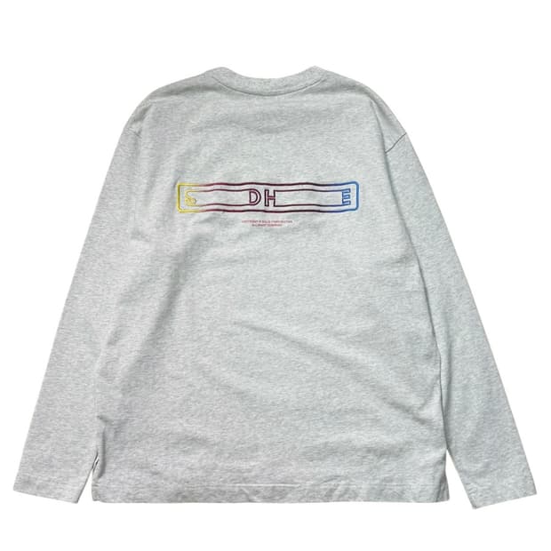 Solid Homme 솔리드옴므 백로고 롱슬리브 23SS