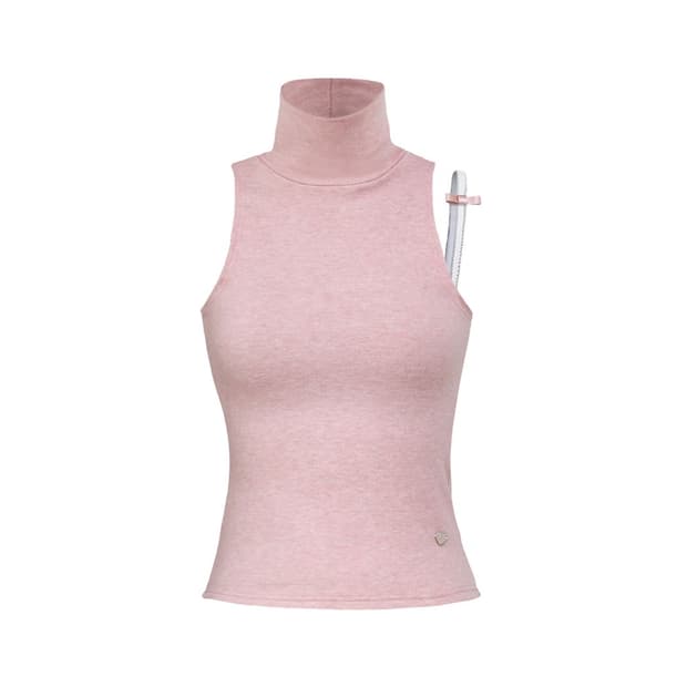 포어링 B. Tiny Ribbon Knit 리본 니트 핑크