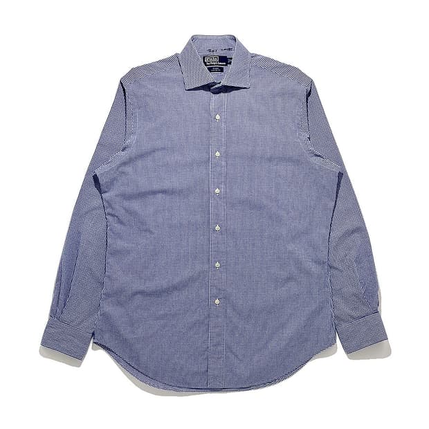 PRL Gingham Check Shirts - Blue