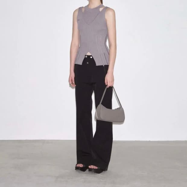 미스치프 아일렛 패널드 팬츠 블랙