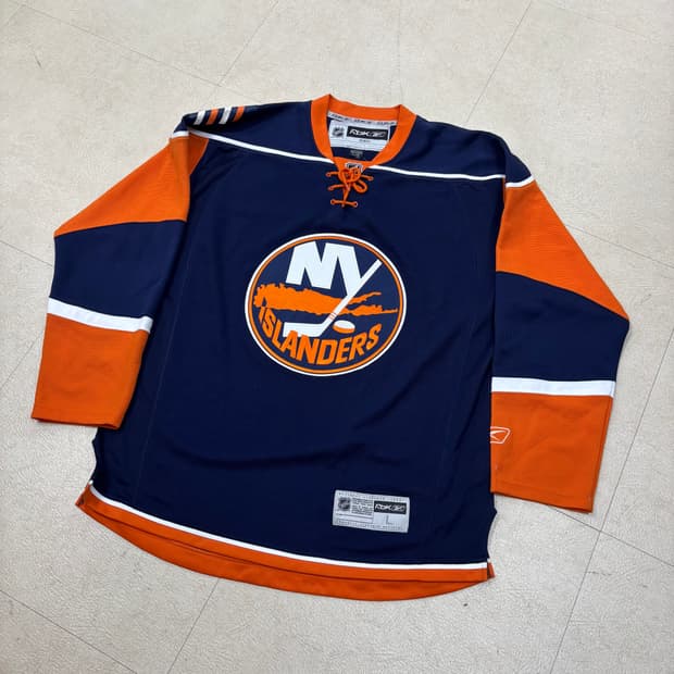 리복 NHL 뉴욕 아일랜더스 하키 져지