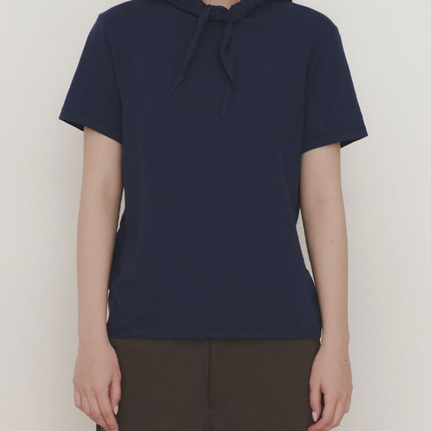 파르트 Scarf t shirts (Navy) 1사이즈