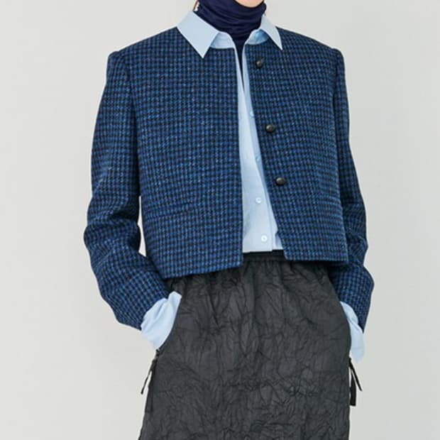 GBH 해리스 트위드 자켓