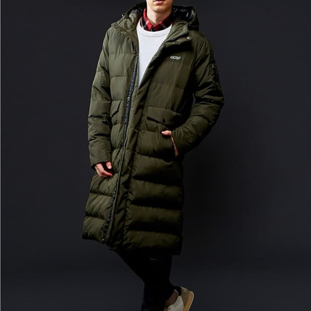 르까프 웰론 롱패딩 100