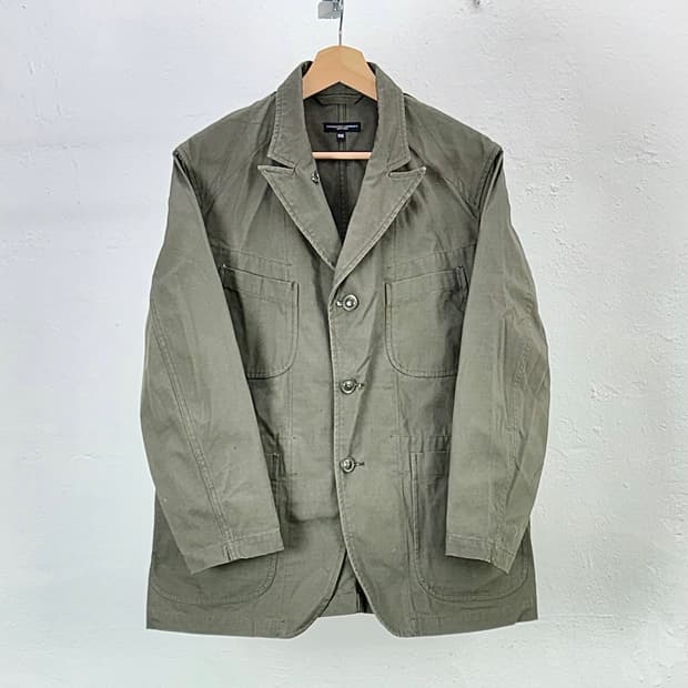 엔지니어드 가먼츠 카키 코튼 립스탑 베드포드 NB 자켓