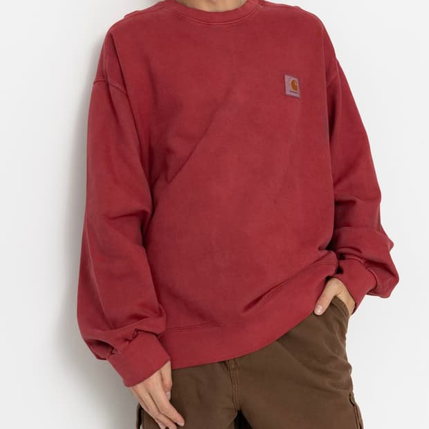 칼하트 넬스 롱슬리브 버건디 xxl 새상품