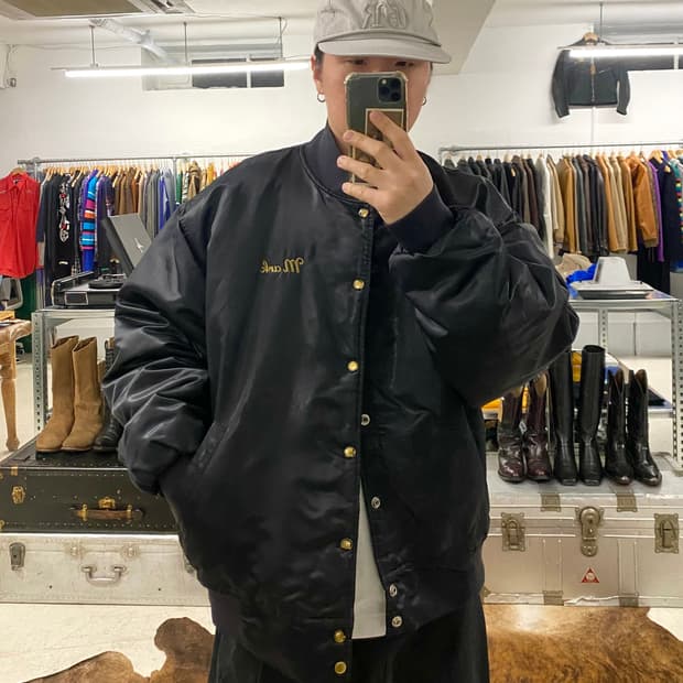 90s GAME sportswear stardium jacket