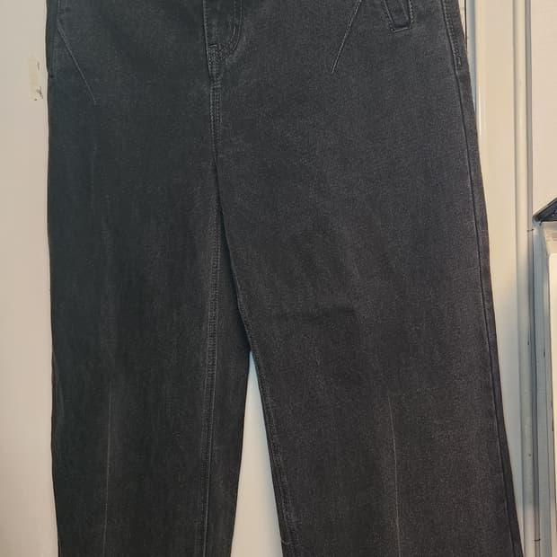 24fw 지오송지오 와이드 데님 팬츠 흑청 82