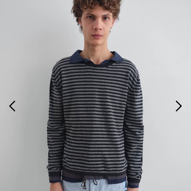 L) gimaguas diego stripe knit