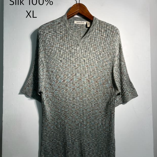 Silk 100% knit 실크 니트 XL