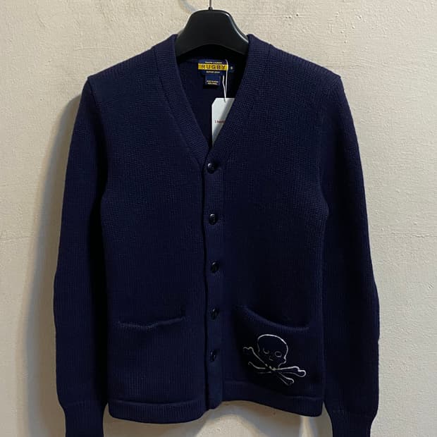 폴로 랄프로렌 럭비 울 가디건