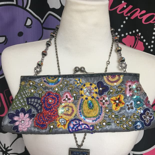 페어리 비즈 자수 가방 핸드백 숄더백