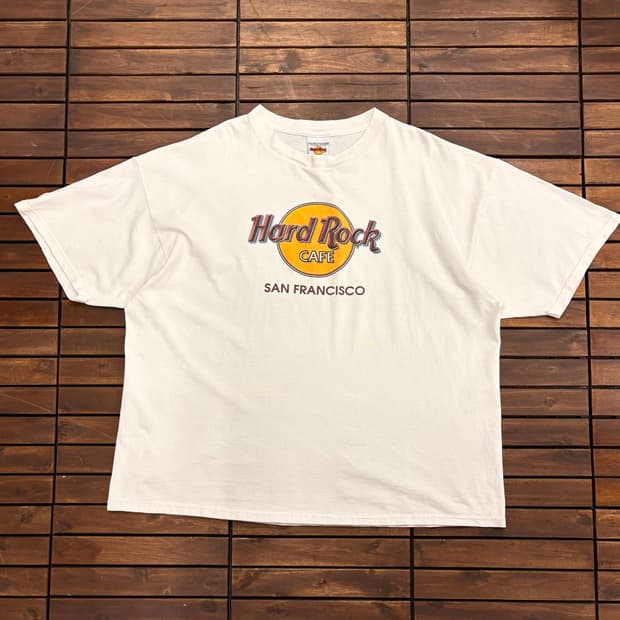 (2XL) 하드락 카페 샌프란시스코 반팔 티셔츠