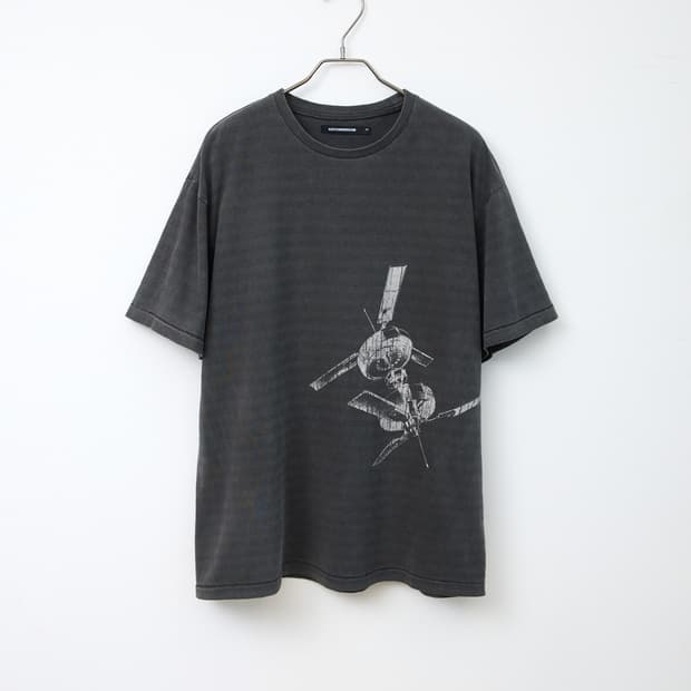 [구매] Contact Dyed Stripe Tee Charcoal 2