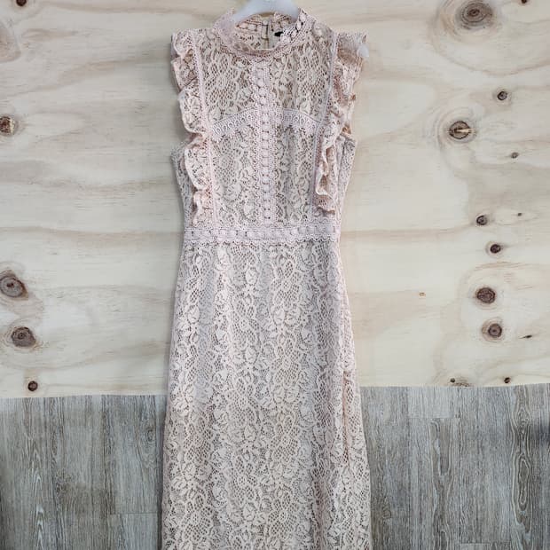 134) 자라 ZARA 레이스 롱 원피스