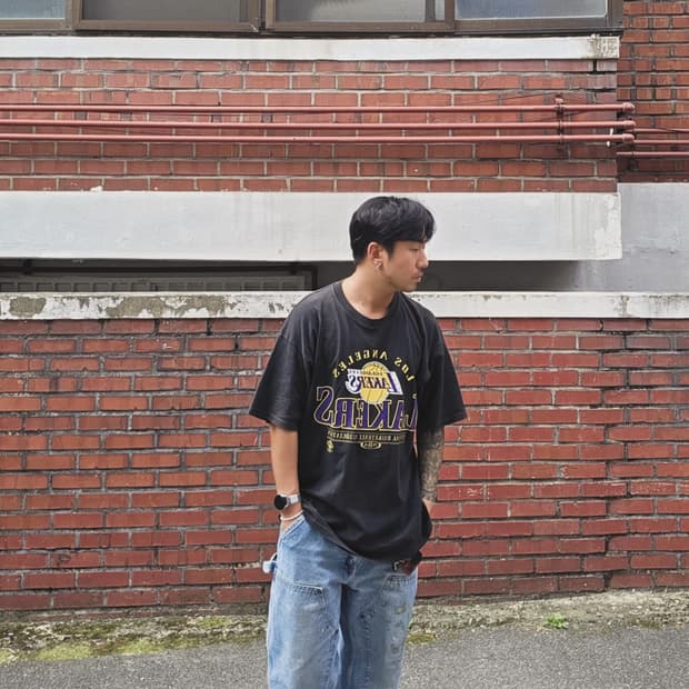 Gilman LA Lakers 길단 레이커스 반팔 티셔츠
