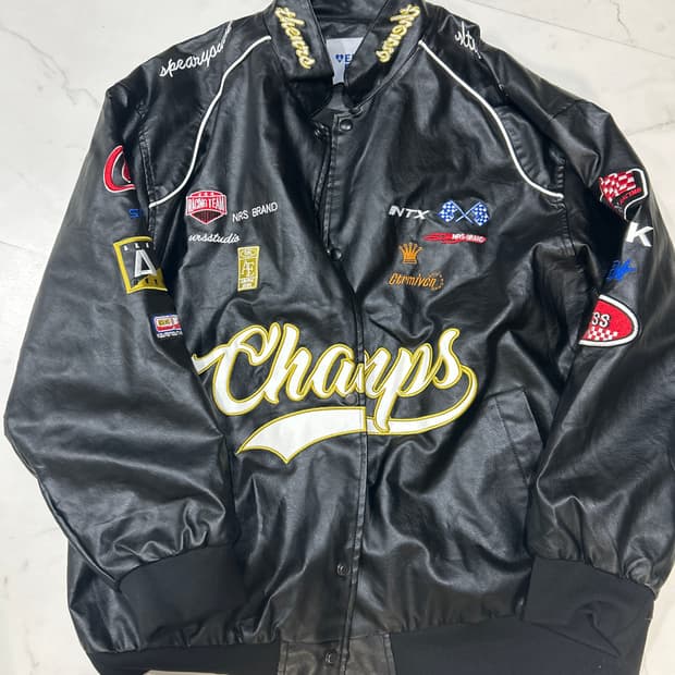 Aelfric Eden 레이싱 가죽자켓