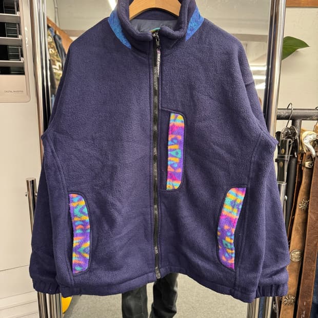 WORLD KING 빈티지 플리스자켓