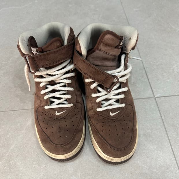 (275) 나이키 에어포스 미드 초콜릿
