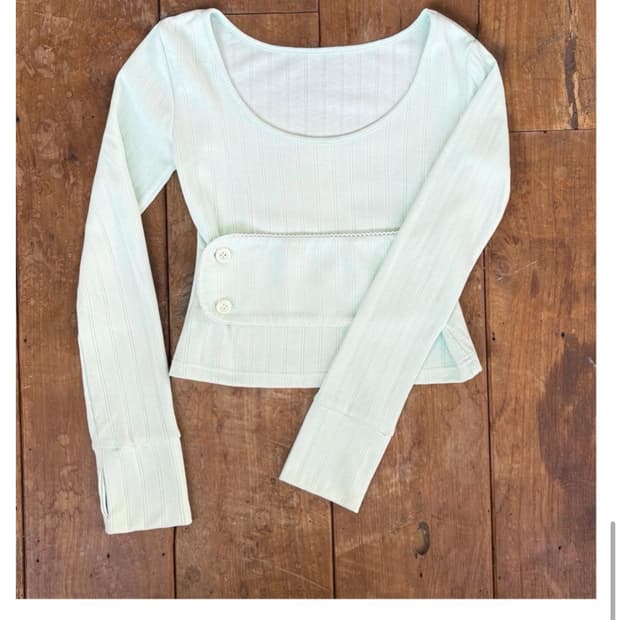 Band Baby Long Sleeve IcyMint