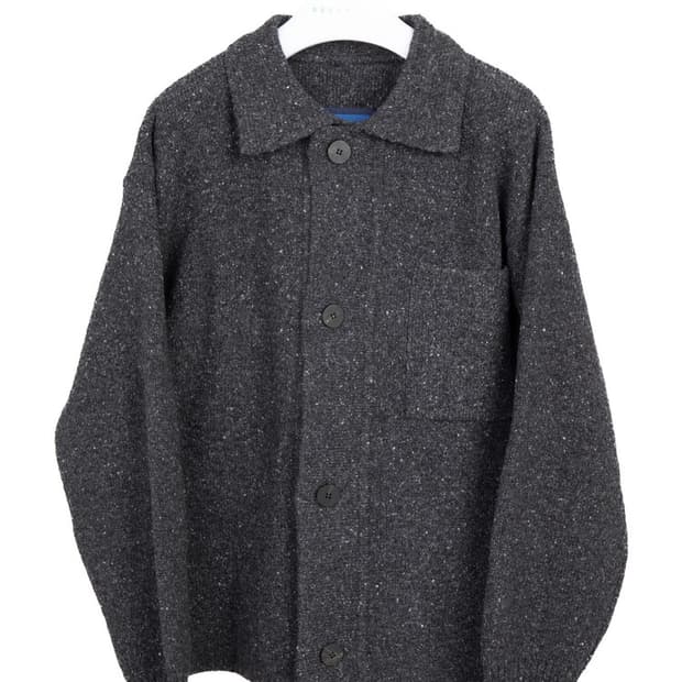 [M]도큐먼트 HEAVY WEIGHT BIG POCKET CARDIGAN