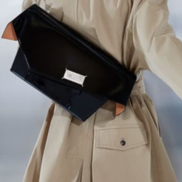 메종마르지엘라 스내치드 백 라지