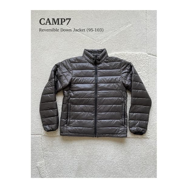 캠프7 리버시블 경량 구스다운 자켓 (95-103)