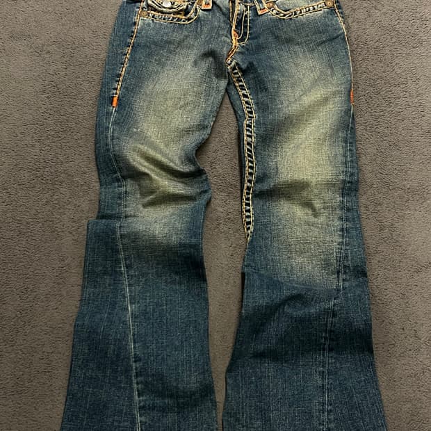 트루릴리전 부츠 데님 처분 