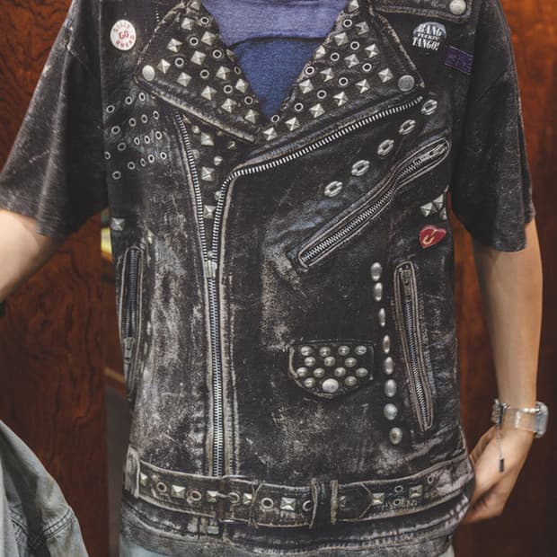 카미야  25ssTrompe Ioeil Print 오버핏 반팔티셔츠