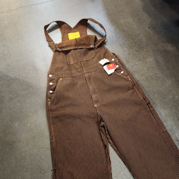 미사용)리바이스 레드탭 히코리 데님 오버롤 멜빵바지 L