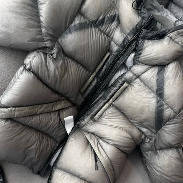 cp company 디디쉘패딩 그레이 XL