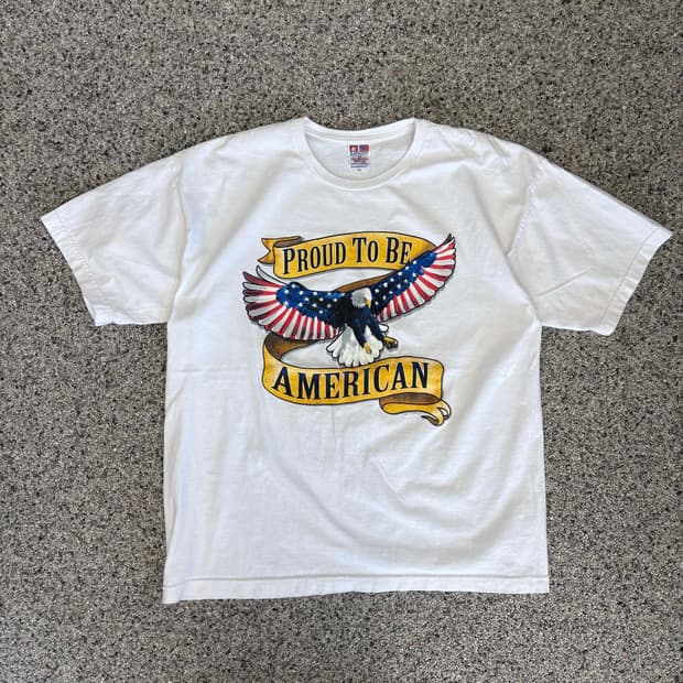 90년대 빈티지티셔츠 made in usa