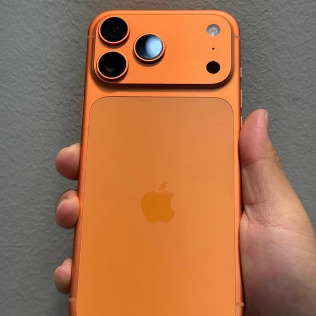 아이폰17프로맥스 256기가 오렌지