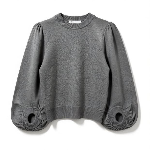 FRAME 프레임 캐시미어 울 니트 그레이 S/P