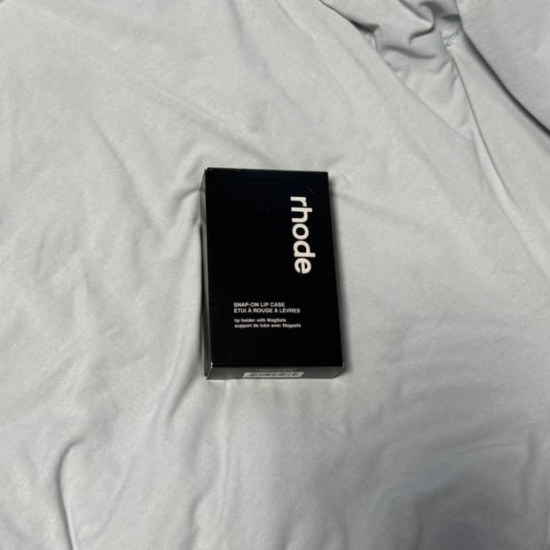 RHODE snap on lip case (블랙)