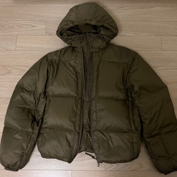 EE 이이 누마레 다운 파카 브라운 M