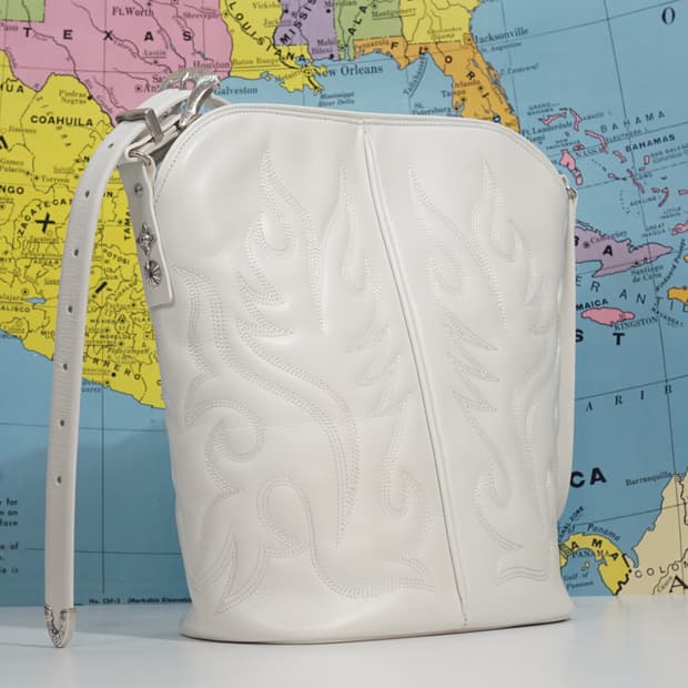 토가 아카이브 23AW 웨스턴 레더 백