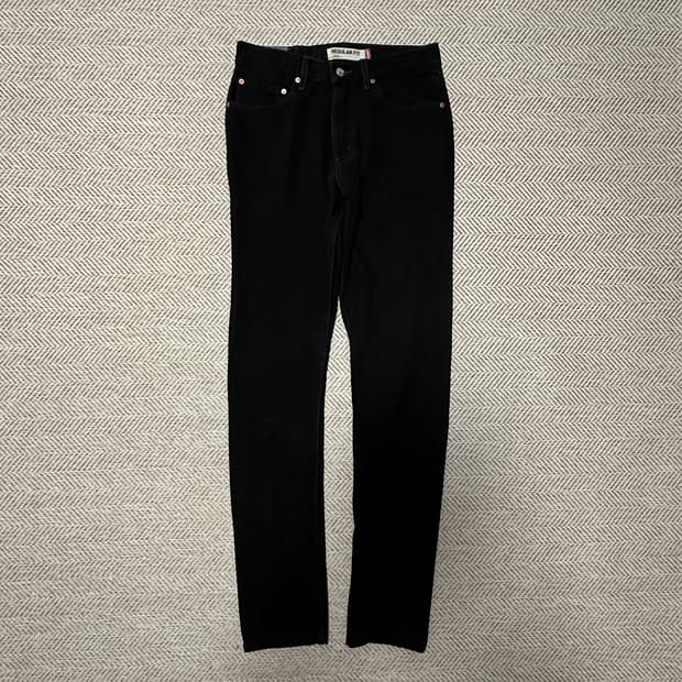 LEVI'S 505 black denim pants