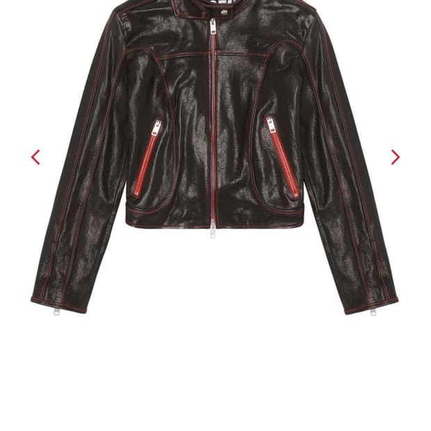 디젤 L-Fox-A 레더 자켓 44 검빨 