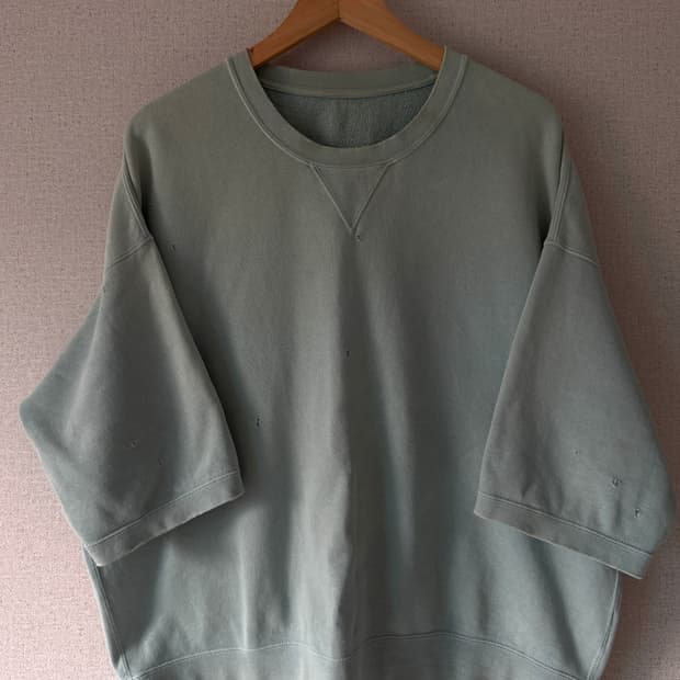 [2]Visvim 22ss Amplus Sweat Crash 3/4.gr