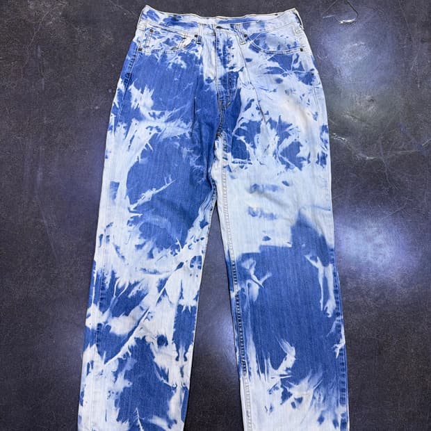 리바이스 505 빈티지 타이다이 멕시코 메이드 데님팬츠 42(34)