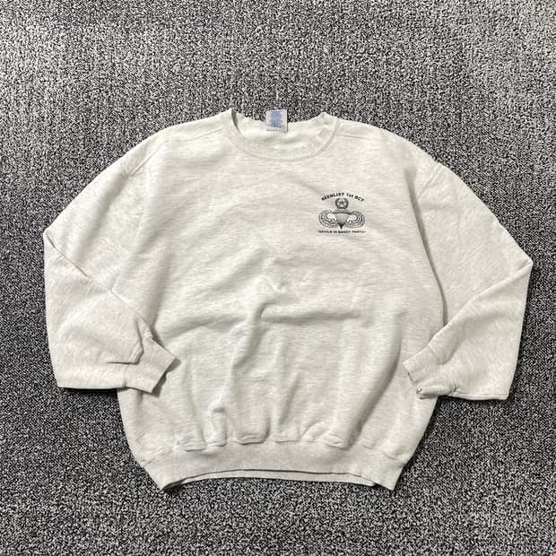 빈티지9. 저지스 90'S JERZEES 미군 스웻셔츠 맨투맨 밀리터리